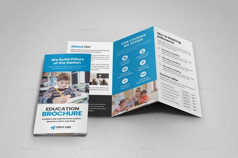 Education School Trifold Brochure v1