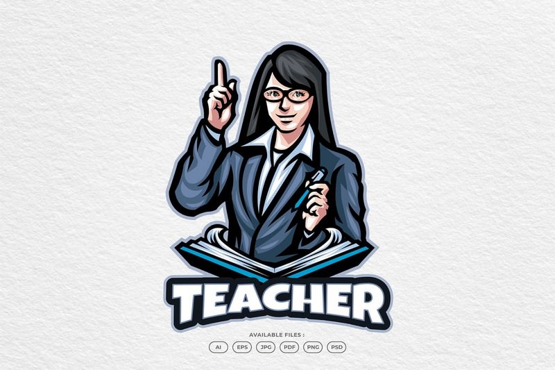 Education Teacher Logo