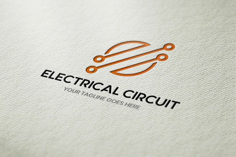 Electrical-Circuit Logo Template
