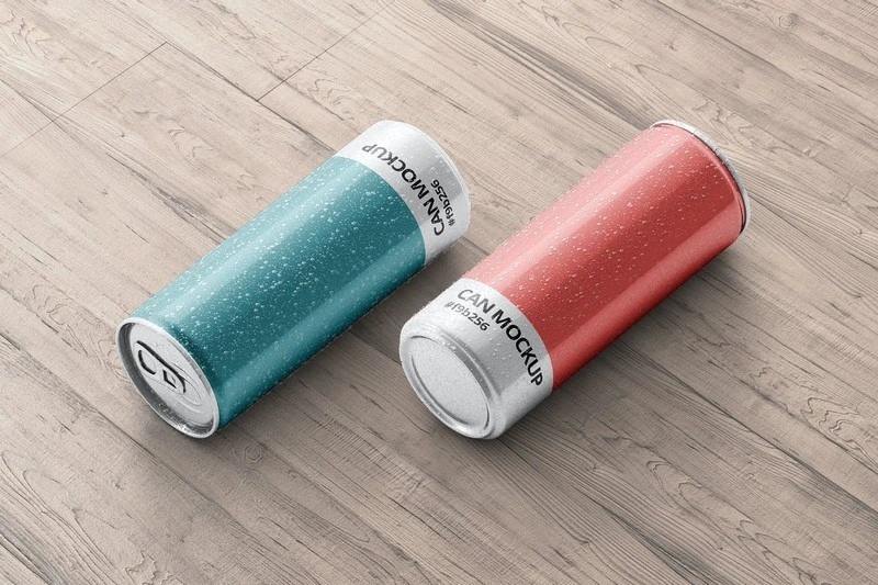 Energy Drink Can Mock-Up