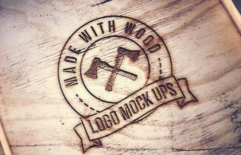 Engraved Wood Mock-Up
