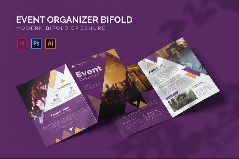 Event Organizer - Bifold Brochure