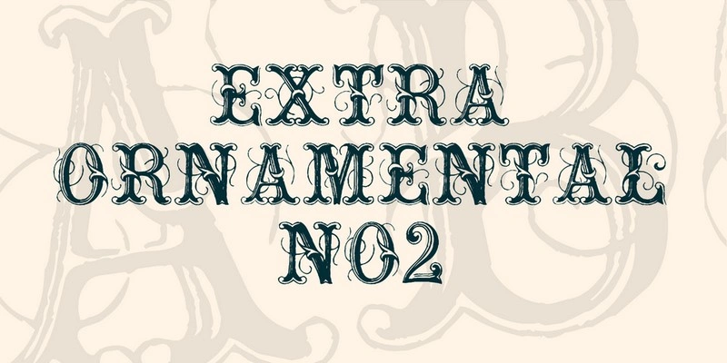 Extra Ornamental No2 Font