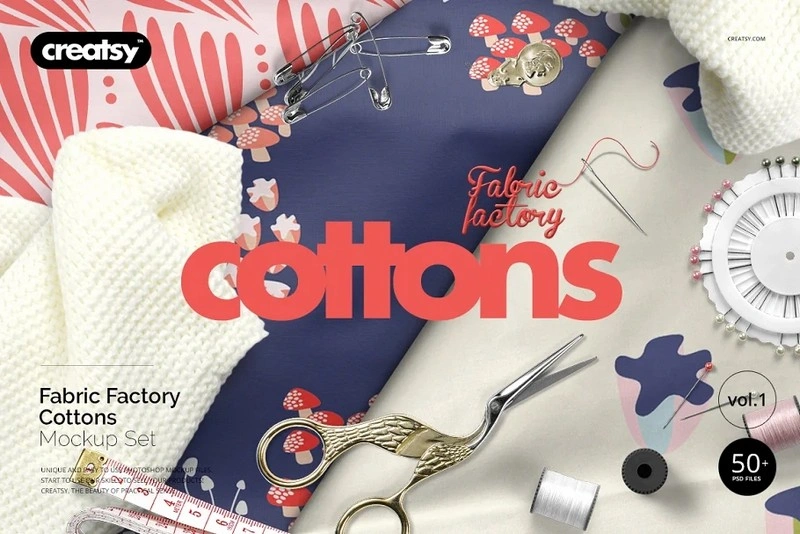 Fabric Factory vol.1 Cotton Mockup