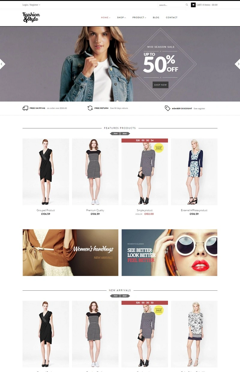 Fashion - WooCommerce Responsive WordPress Theme