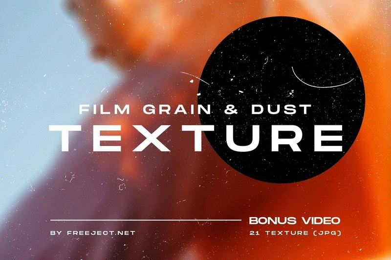 Film Grain & Dust Texture Overlay