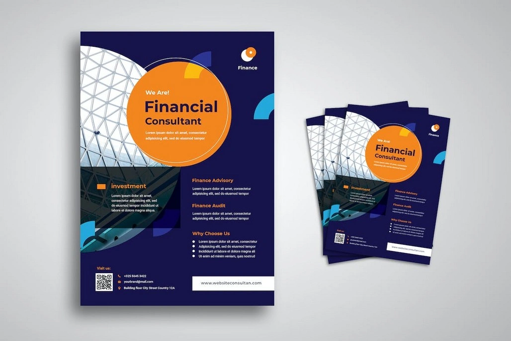 Financial Consultant Flyer