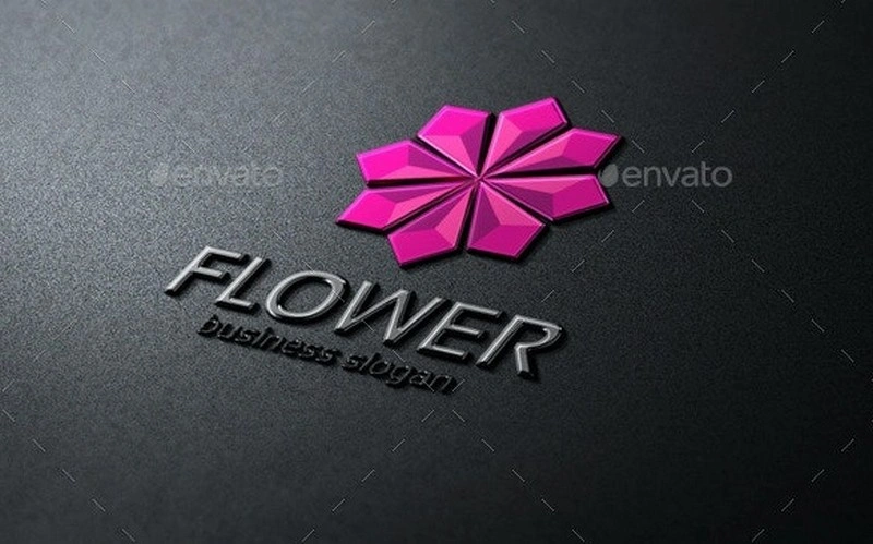 Flower Jewelry Corporate Business Logo