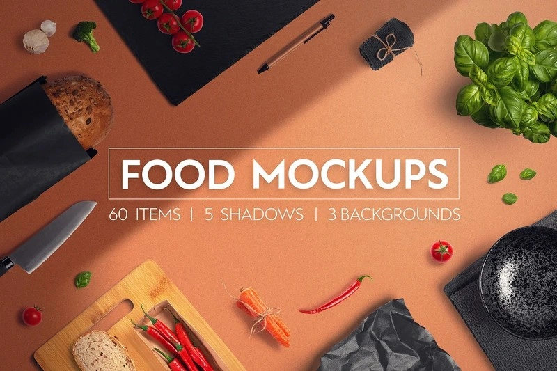 Food & Restaurant Mockup Collection