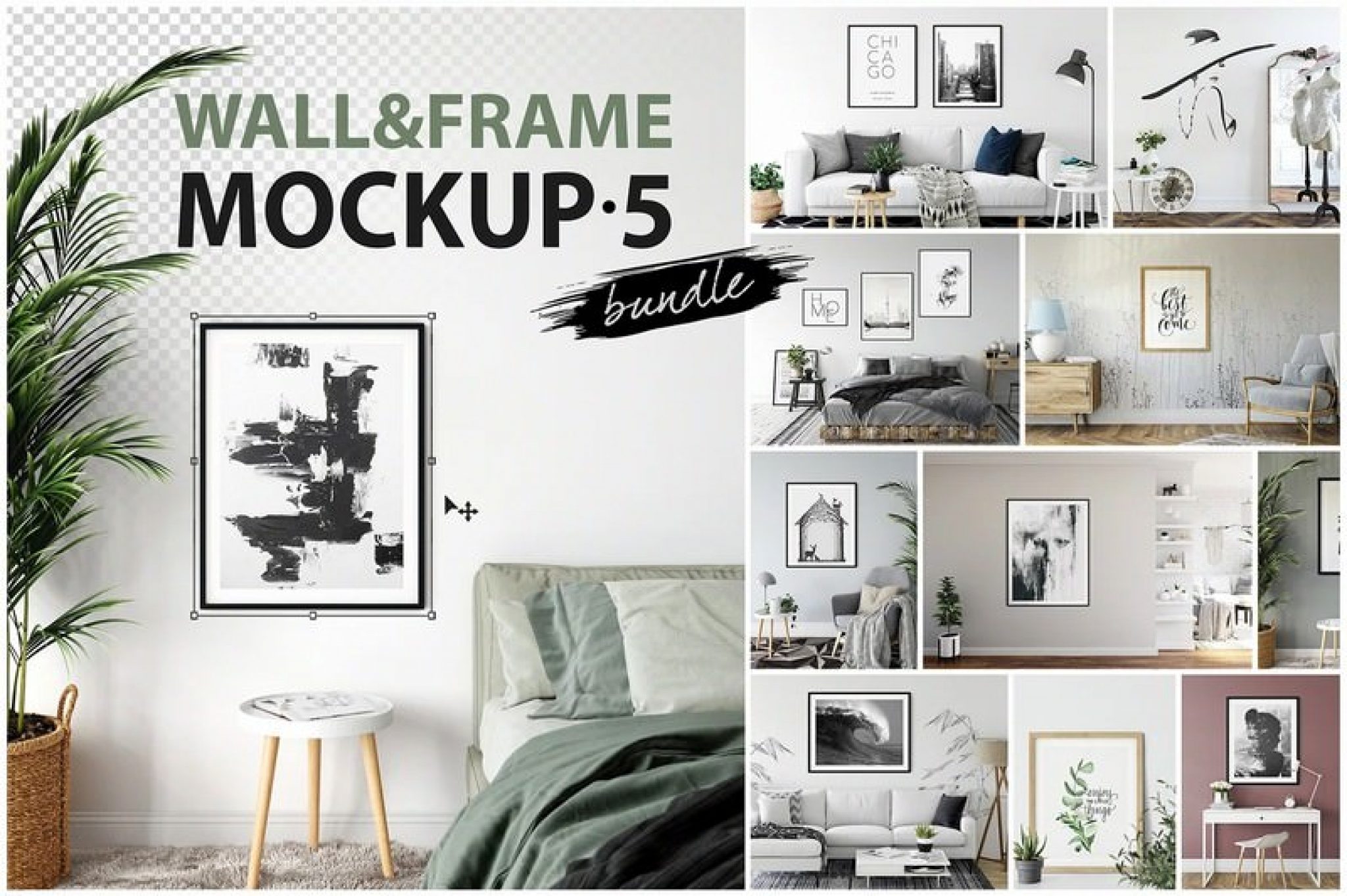 20 Best Wall Art Mockups For Graphic Designers - Templatefor