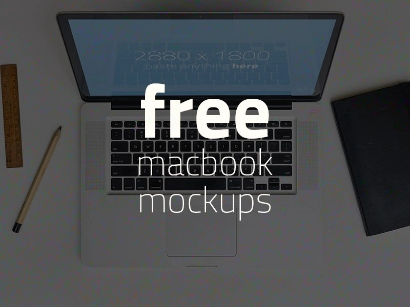 Free 3 Macbook Mockups!