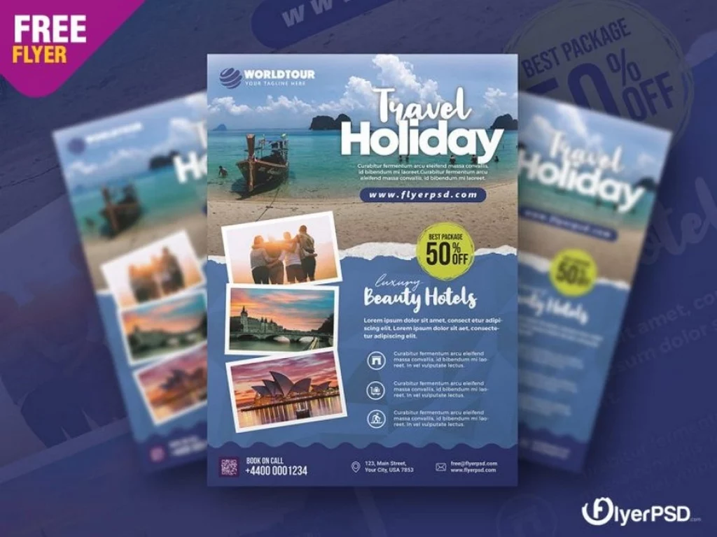 Free Travel Flyer Template