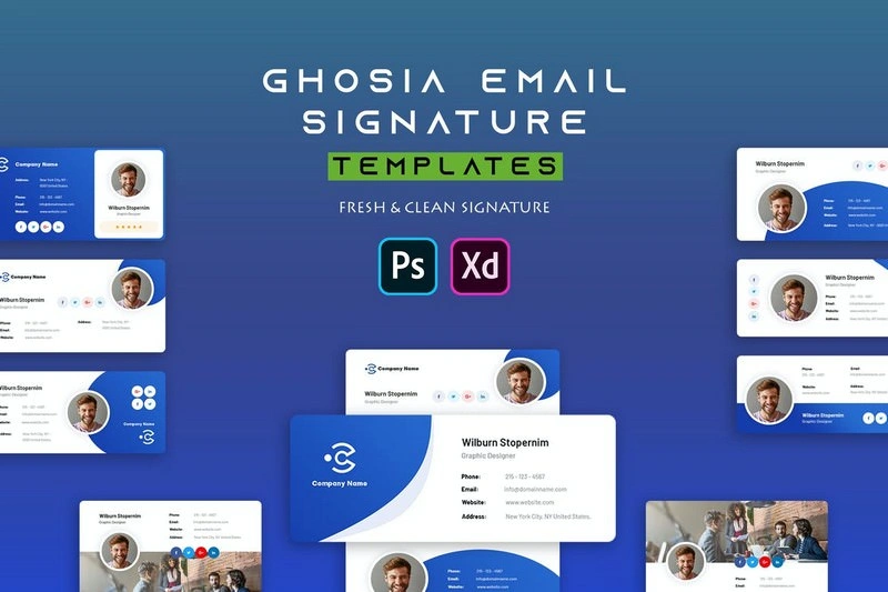 Ghosia Email Signature Template