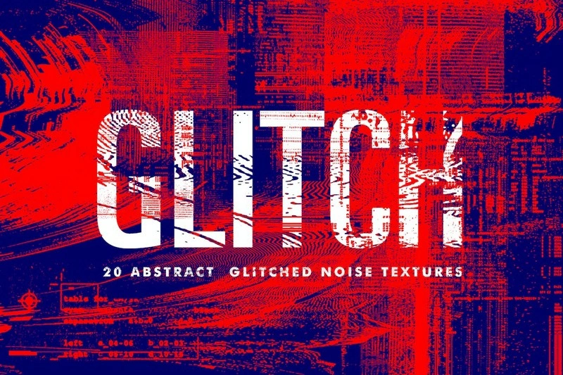 Glitch - Abstract Noise Textures