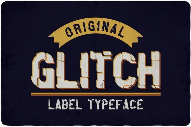 Glitch Typeface Original