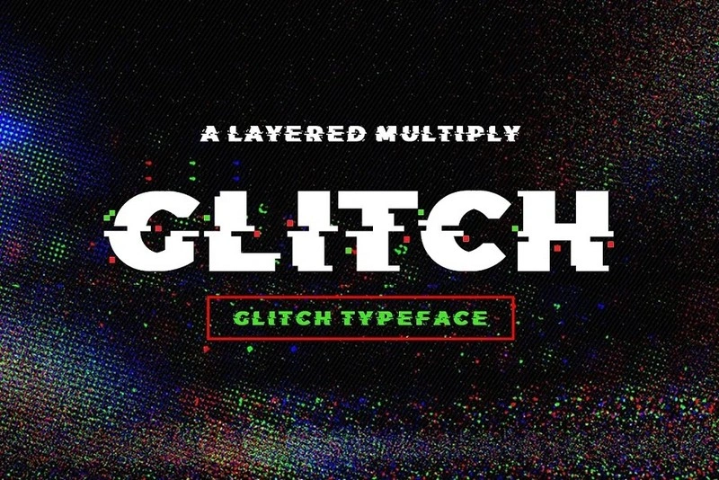 Glitch Typeface