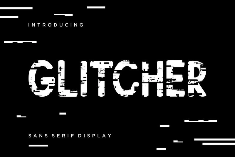 Glitcher Sans Serif Business Font