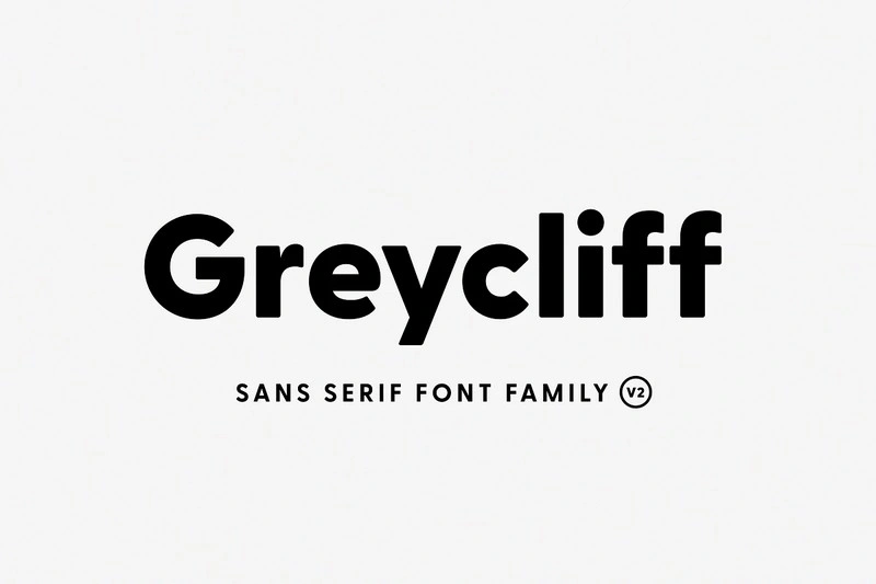 Greycliff CF Geometric Sans Font