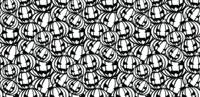 Halloween Pumpkins Seamless Pattern