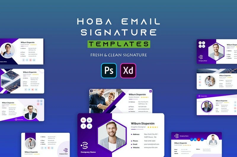 Hoba Email Signature Template
