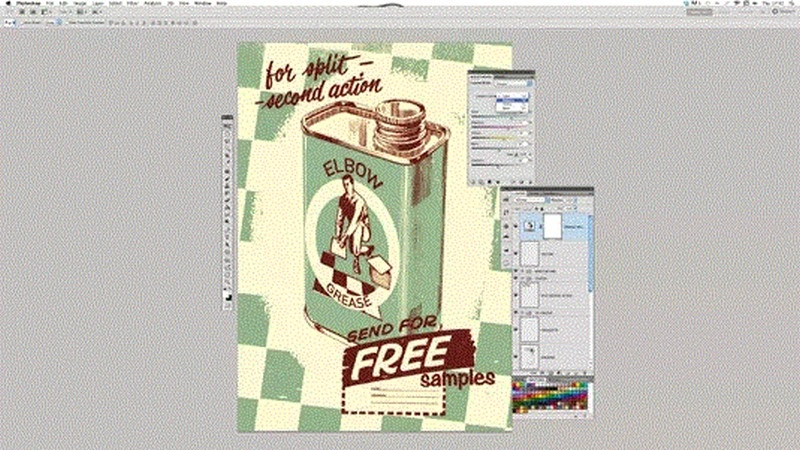 How To Give illustrations A Retro Look