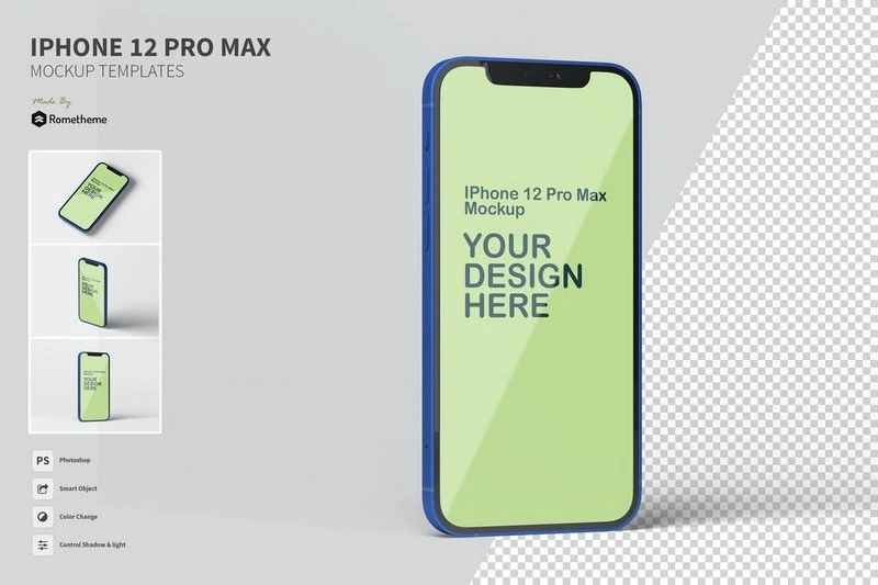 IPhone 12 Pro Max - Mockup FH