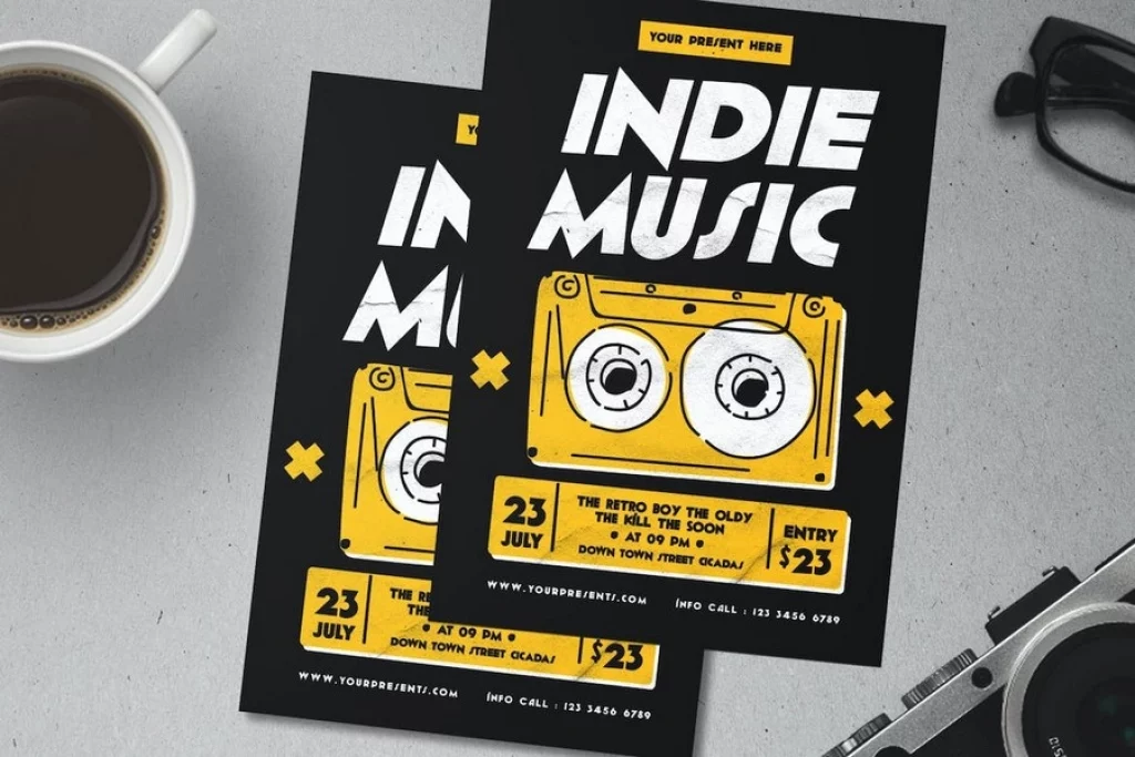 Indie Music Flyer