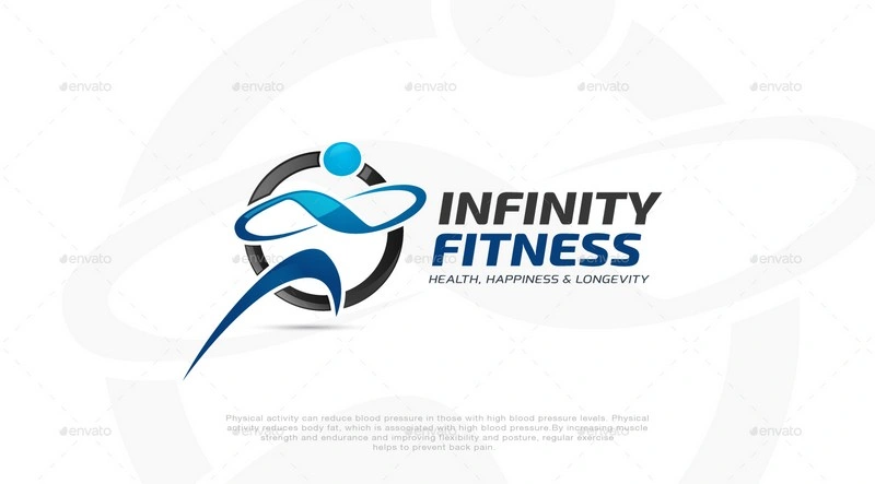 Infinity Fitness Logo Template