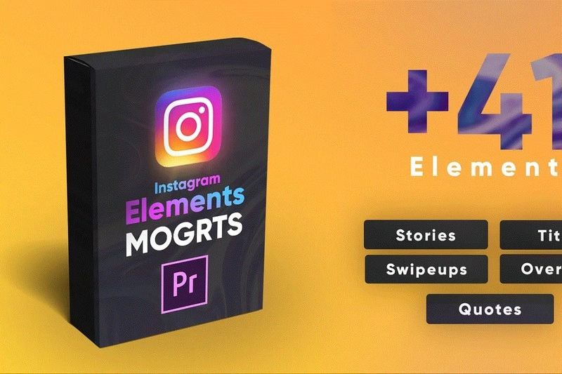 Instagram Elements Pack-MOGRT