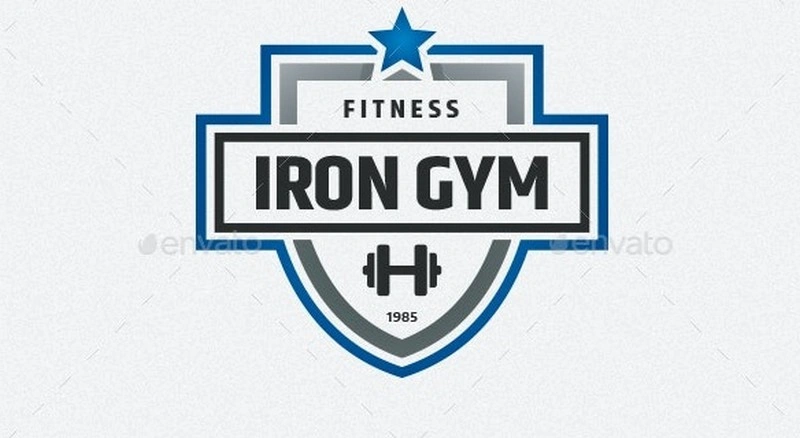 Iron Gym Fitness Logo