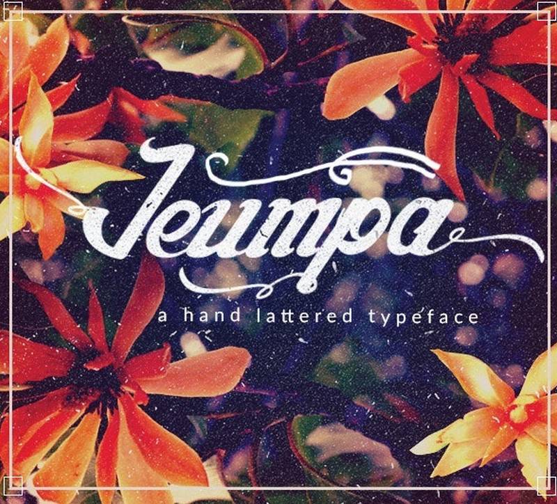 Jeumpa Script Font