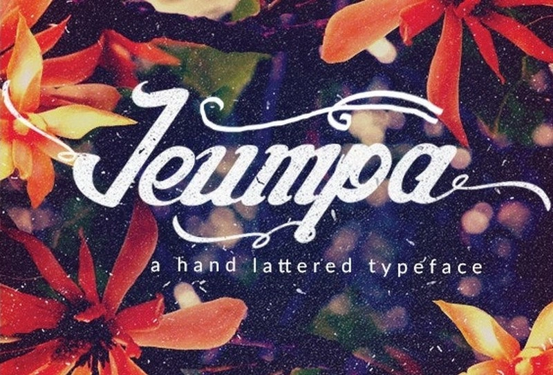 Jeumpa Script Font