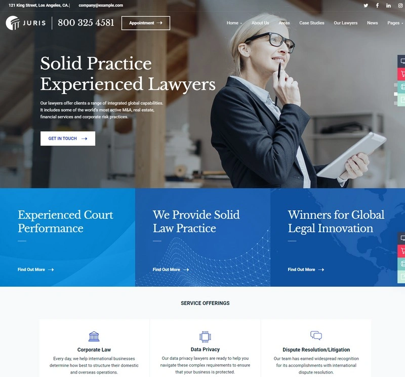Juris - Law, Lawyer and Attorney