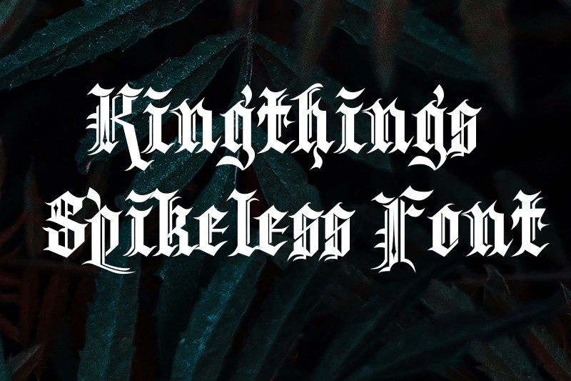 Kingthings Spikeless Font