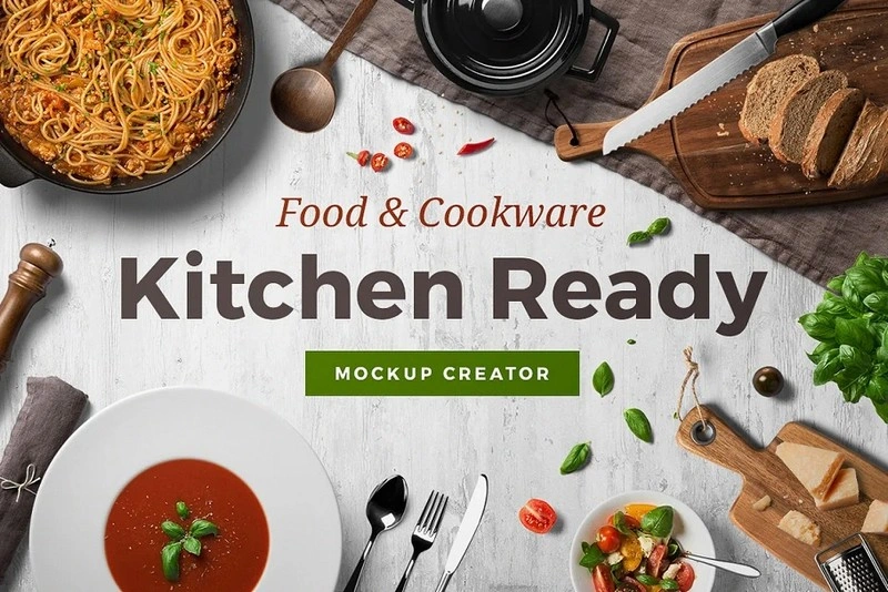 Kitchen Ready Mockup Creator
