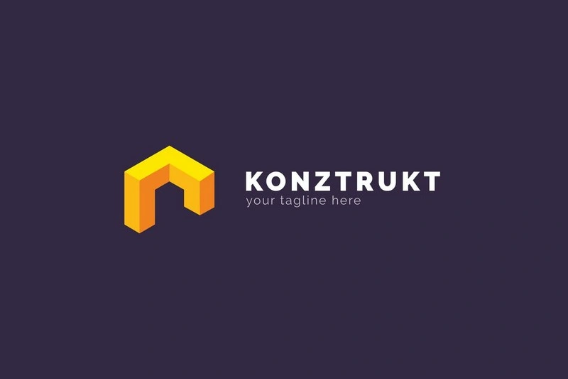 Konztrukt - Architecture Logo Template