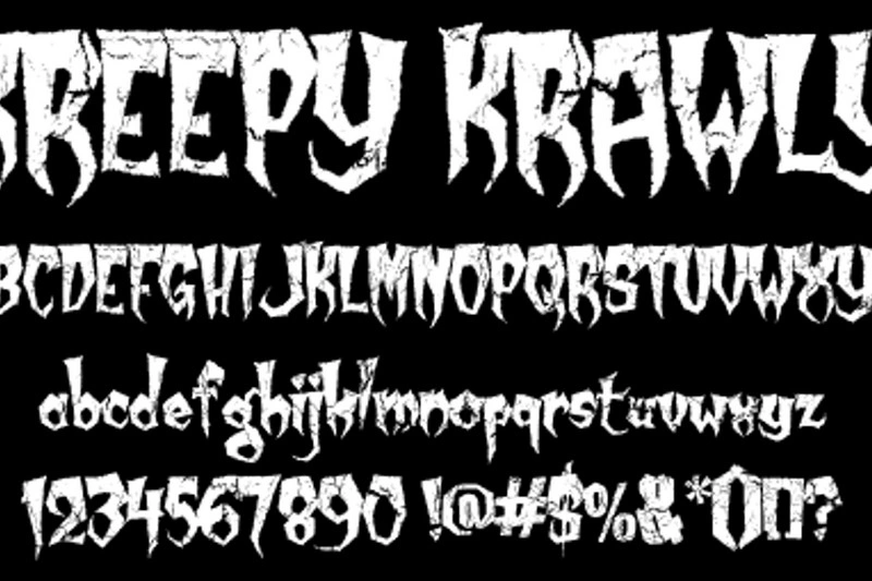 Kreepy Krawly Font
