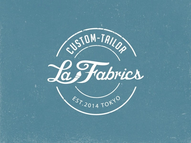 La Fabrics Retro Logo