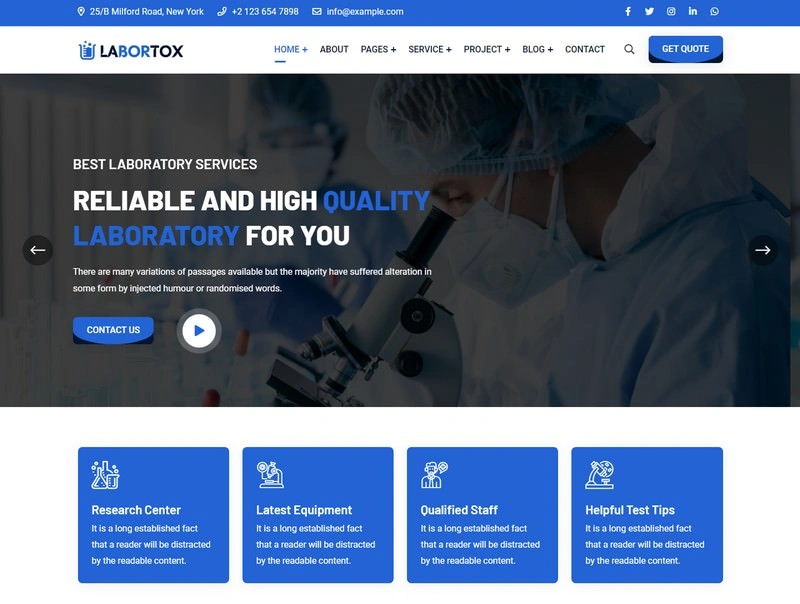 Labortox - Laboratory And Scientific Research 