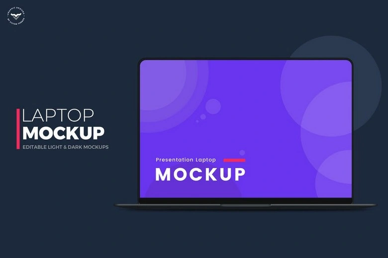 Laptop Mockups for your Website