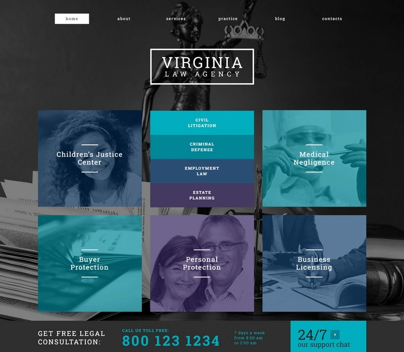 Law Firm Responsive Theme