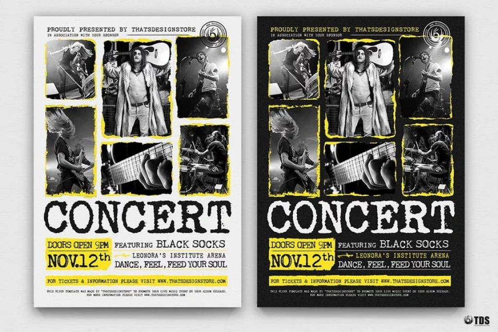 Live Concert Flyer Template V15