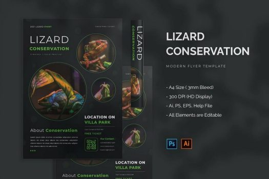 Conservation Flyer Templates