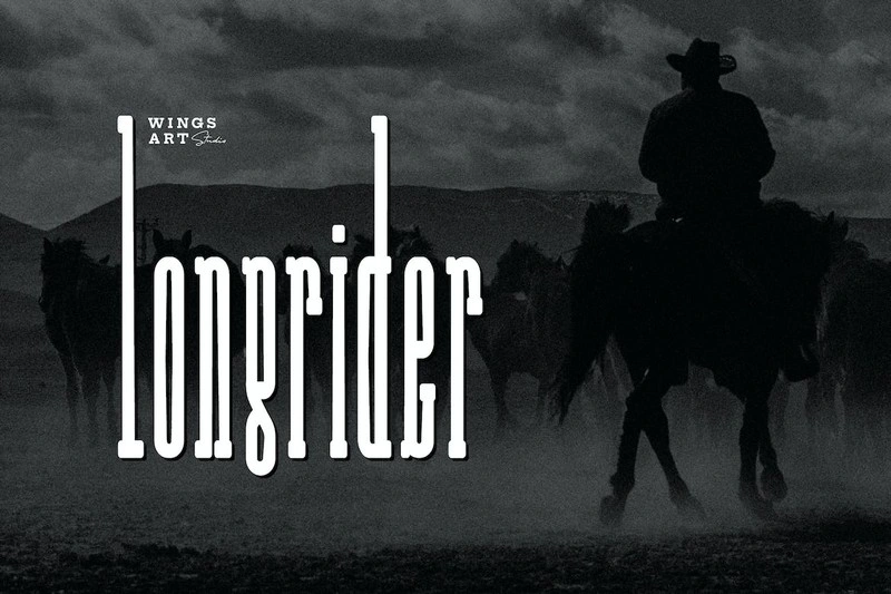 Long Rider - The Cowboy Font