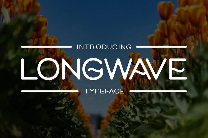 Long Wave Font