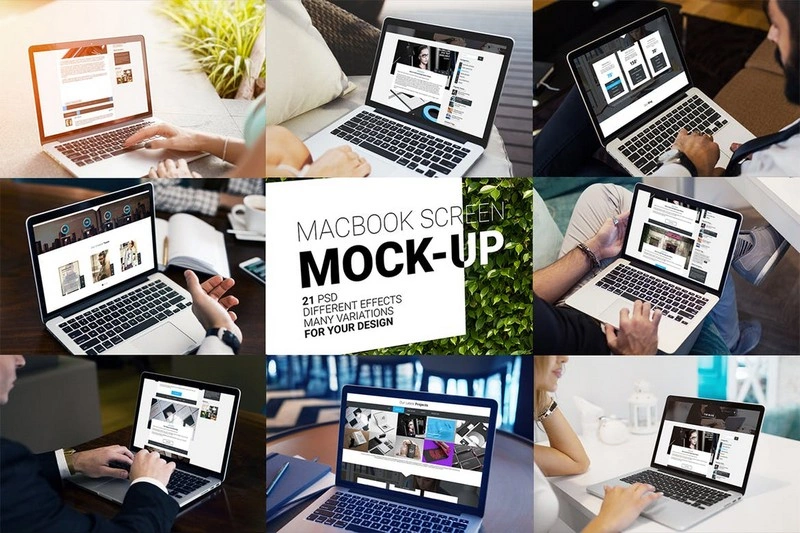 MacBook Pro Screen Mock-Up
