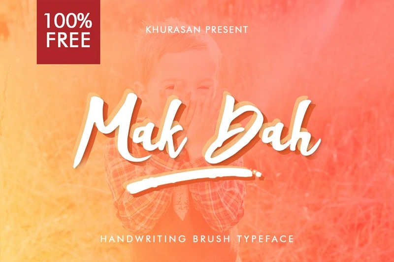 Mak Dah Brush Script Font