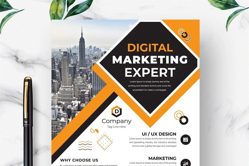 Marketing Agency Flyer Seo Flyer