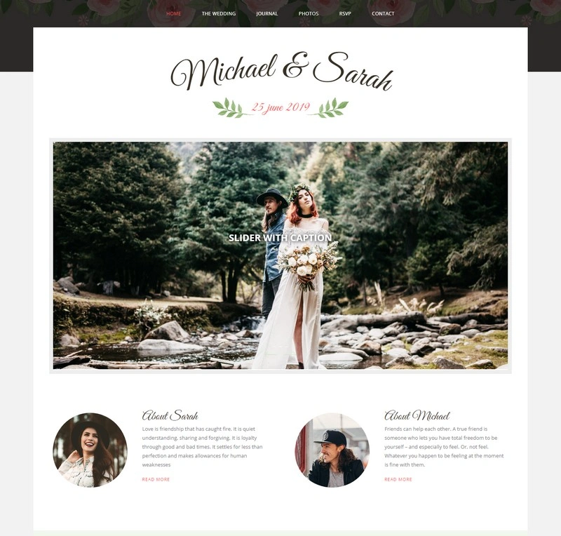 Marriage - Responsive Wedding WordPress Theme