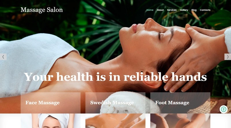 Massage Salon Joomla Template